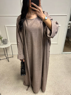 Abaya + Kimono en lin Sherine