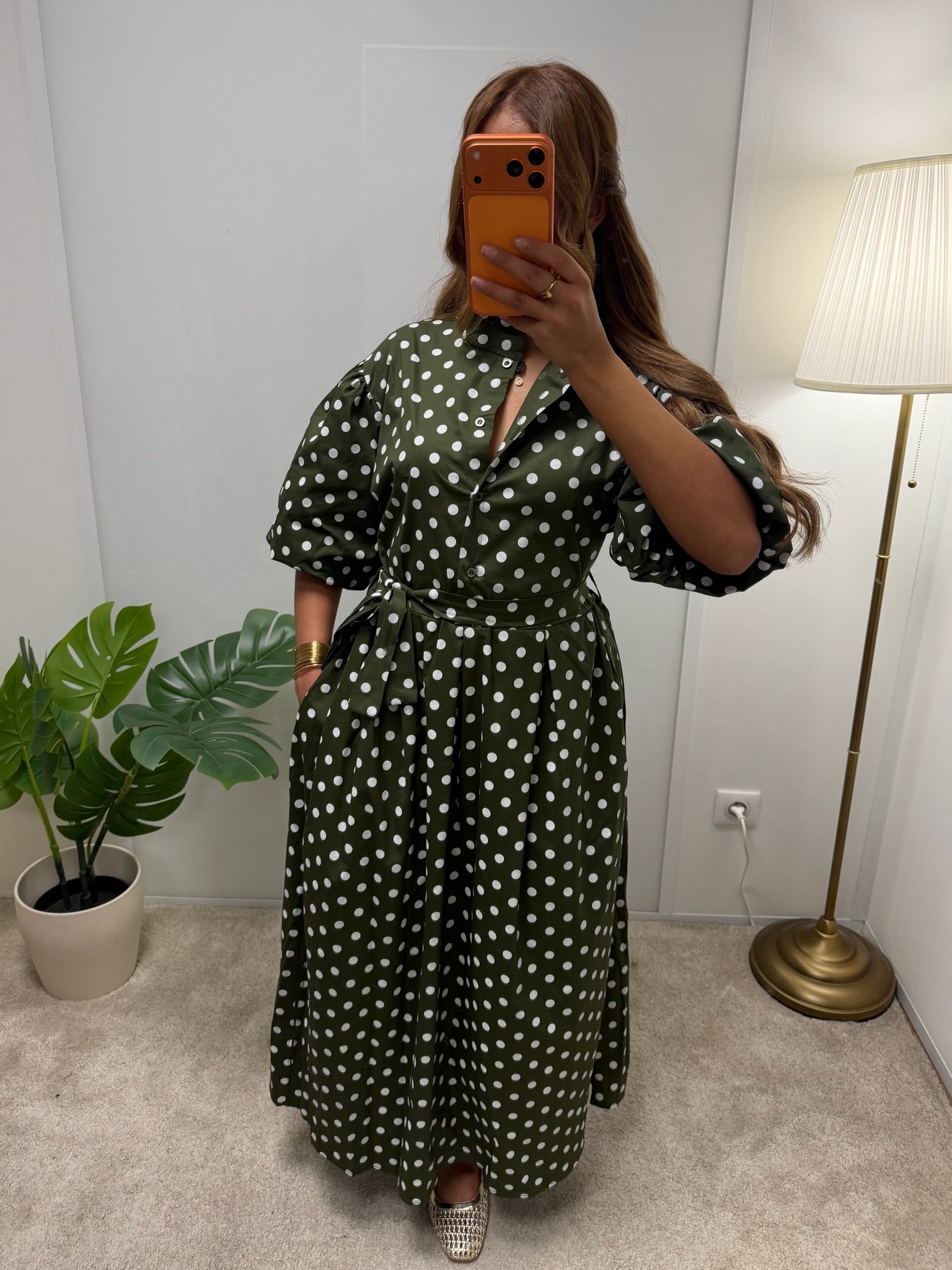 Robe à pois Lucie