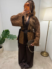 Ensemble Kimono brodé