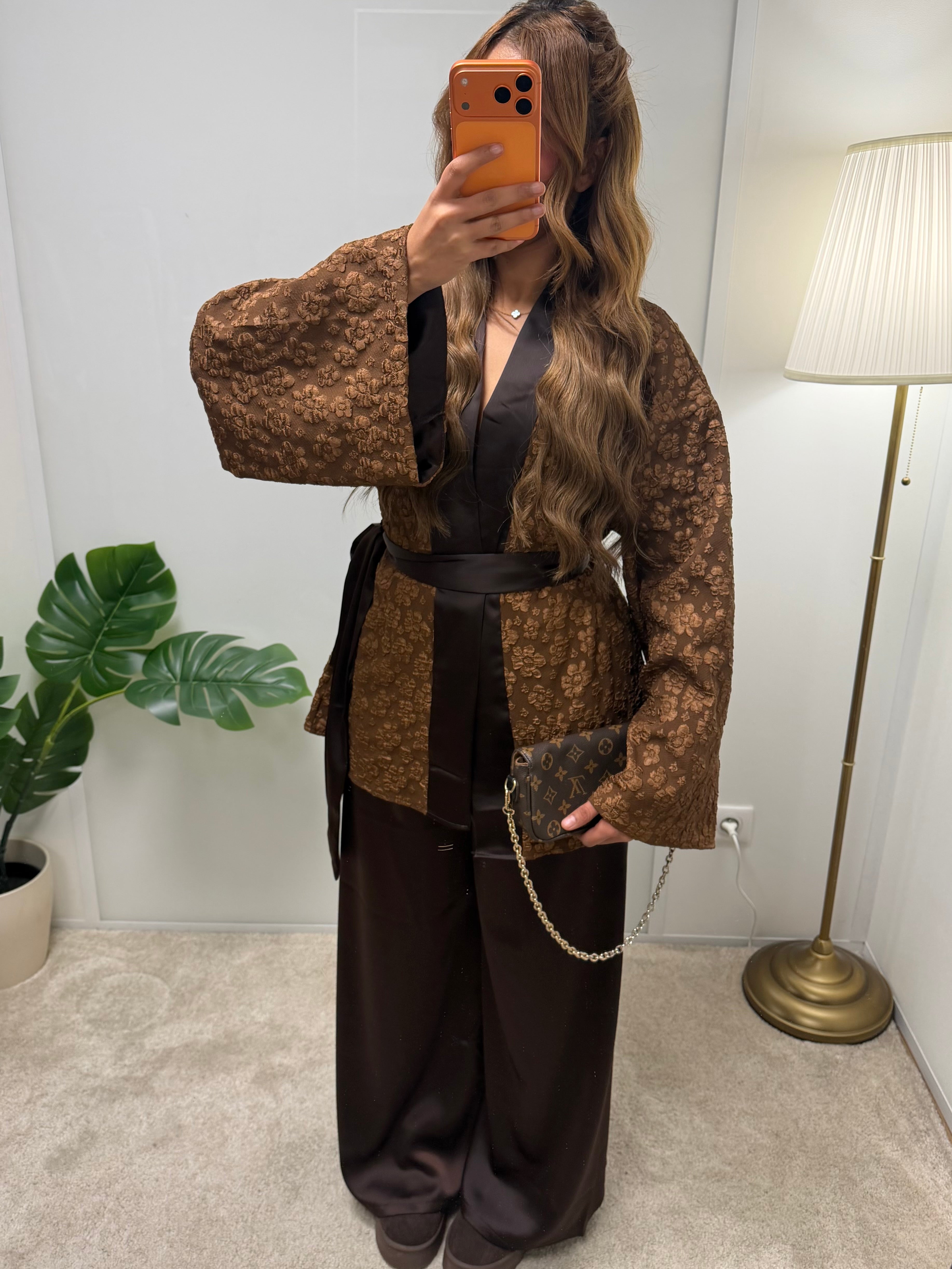 Ensemble Kimono brodé