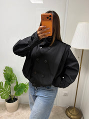 Veste courte a col montant Sherine