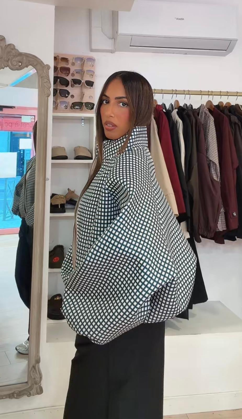 Veste épais col montant MËLY