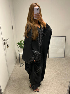 Abaya Khadija (noir)