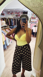 Bermuda jeans a pois SOFIA