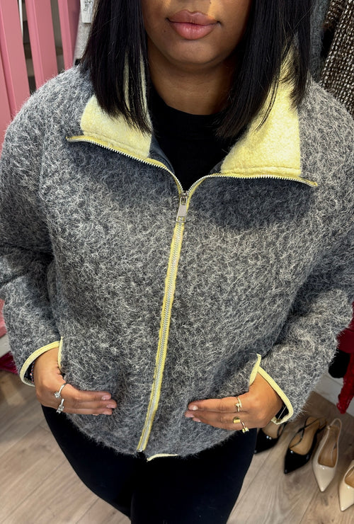 Veste bicolore NADINE