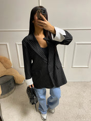 Blazer Asmaa rayures