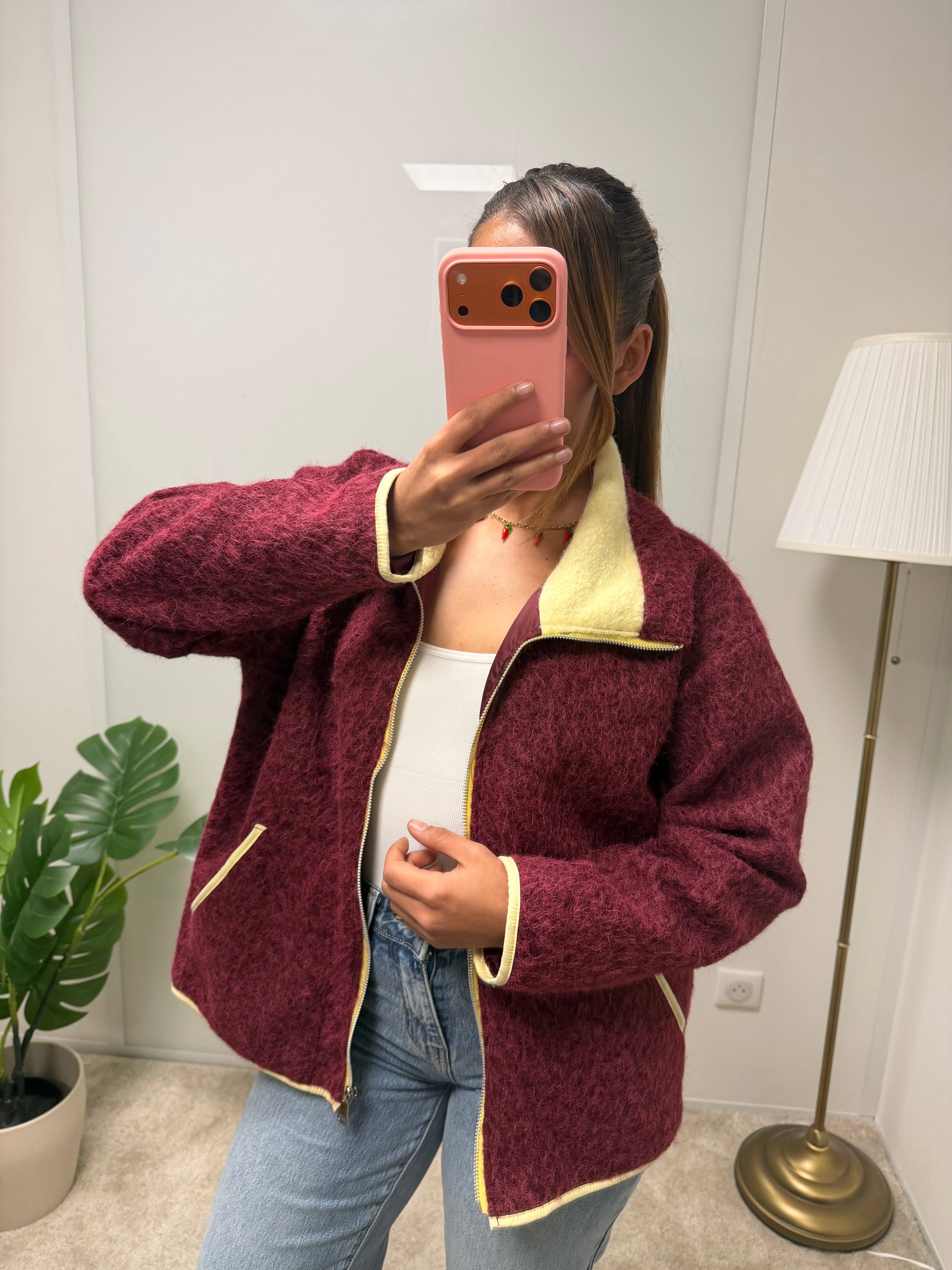 Veste bicolore NADINE