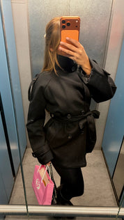 Manteau à col montant Sabrina