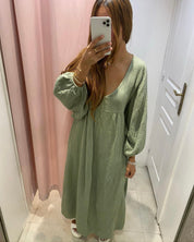 Robe Melanie gaz de coton