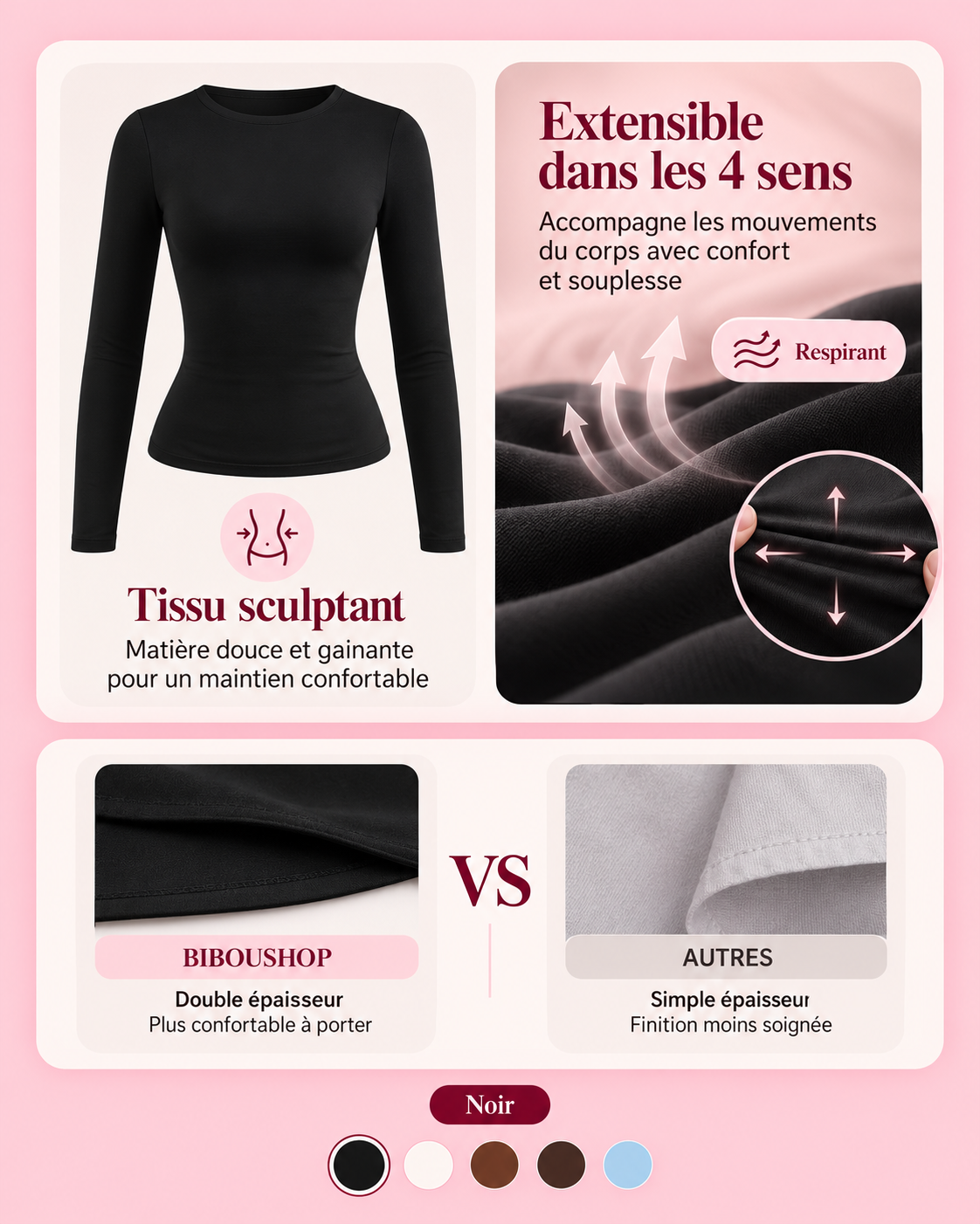 Tshirt à manches longues TIANA