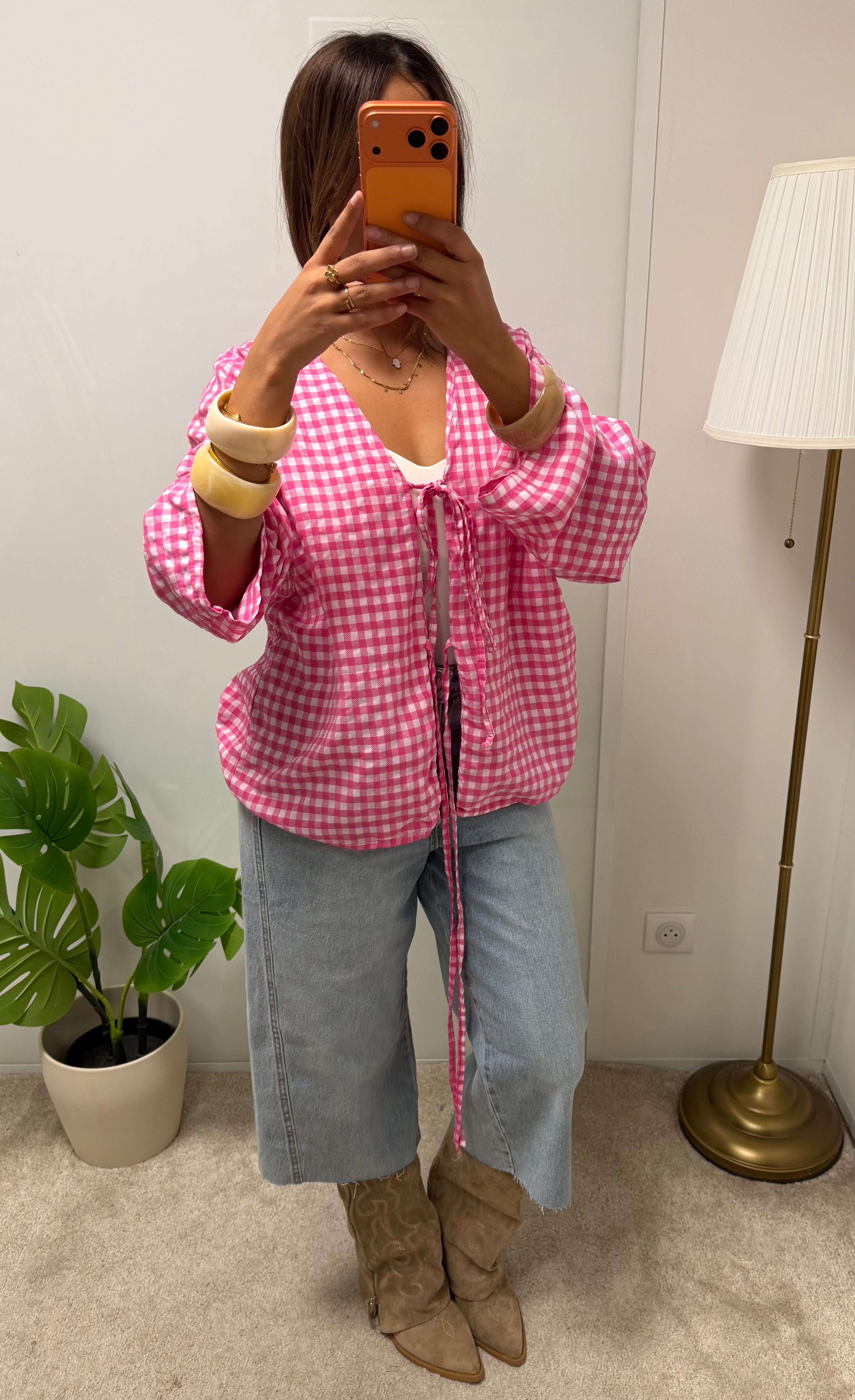 Chemise Carolina à carreaux