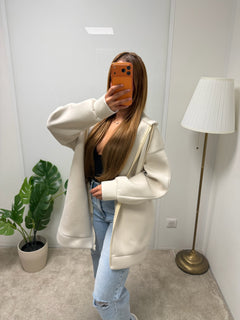 Gilet sweat effet Néoprène LONG KAYALI