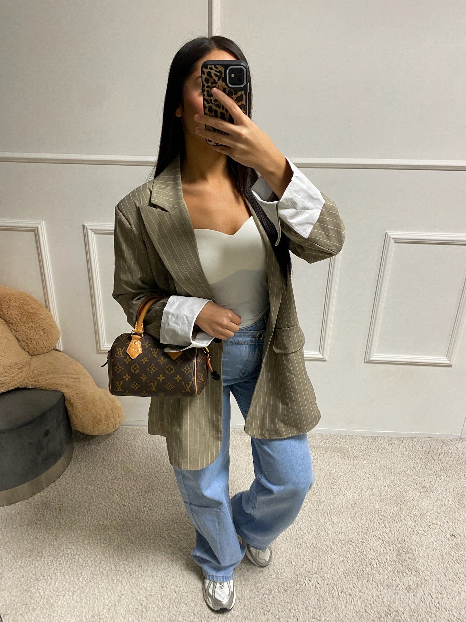 Blazer Asmaa rayures