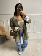 Blazer Asmaa rayures