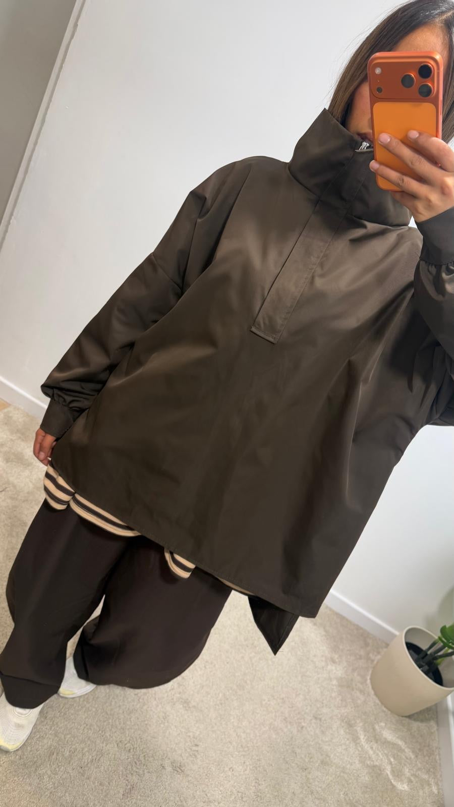 K-Way imperméable à col montant RYM