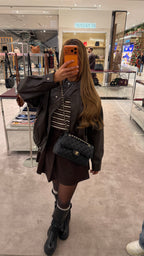 Bombers SEDA col montant similicuir