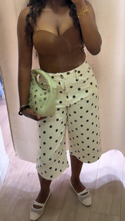 Bermuda jeans a pois SOFIA