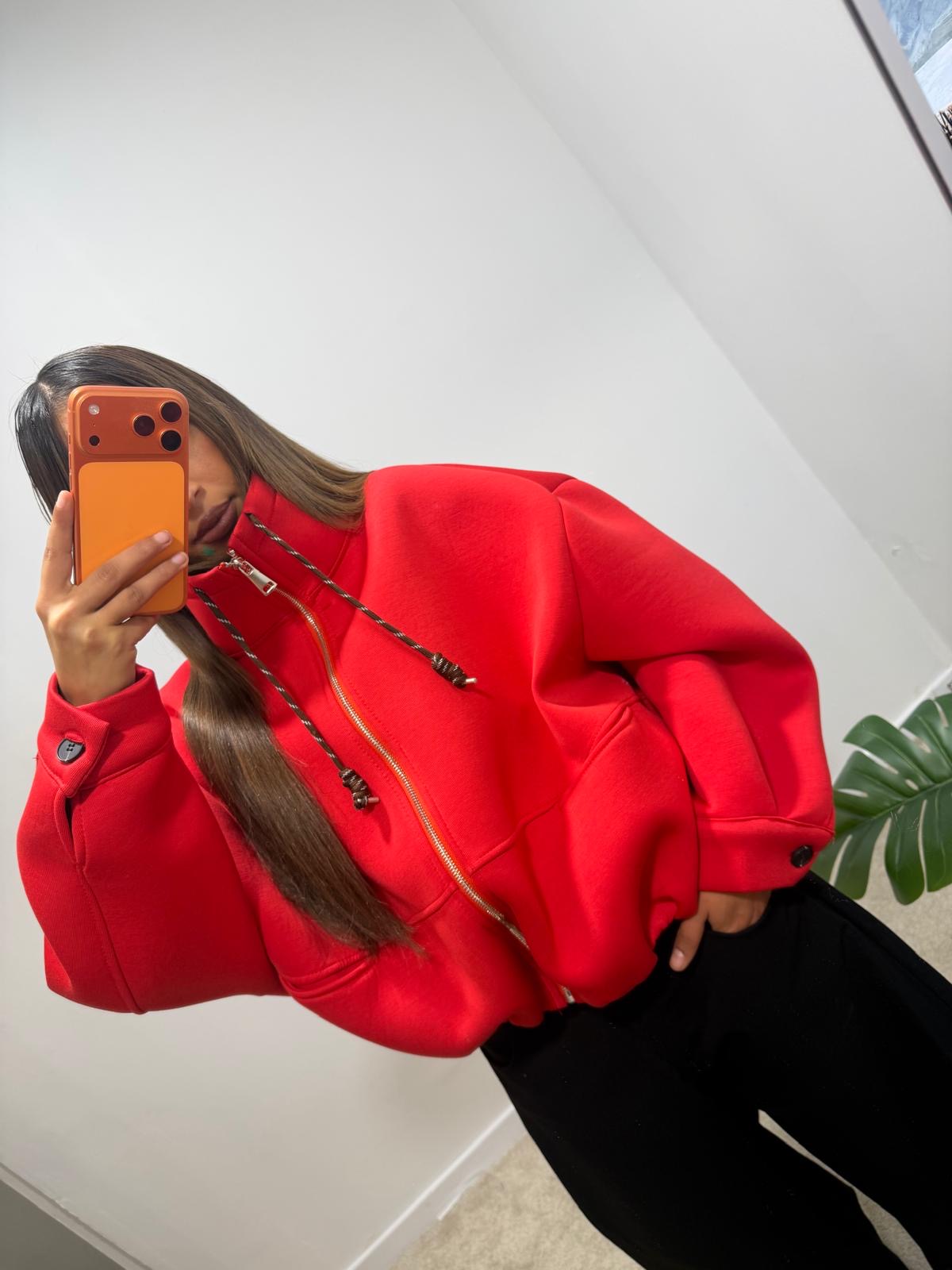 Veste Zippée á Oversize MADINA