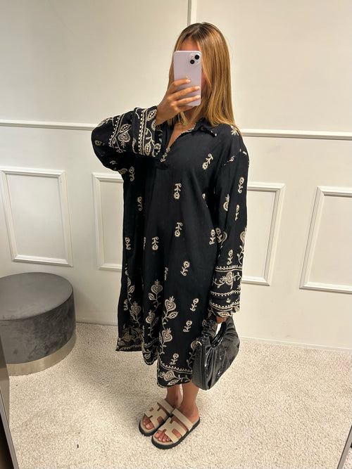 Robe Aliya brodée