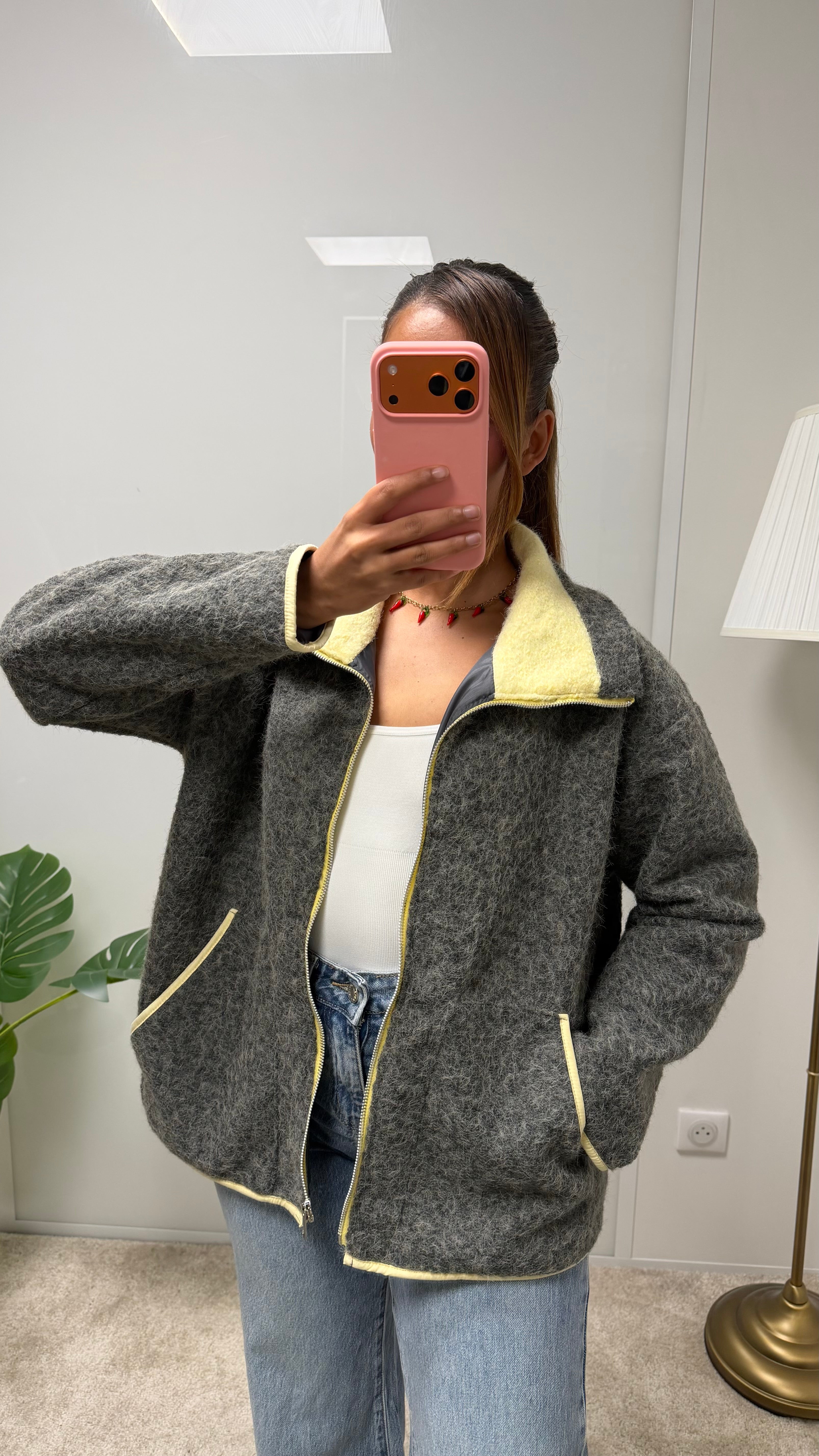 Veste bicolore NADINE