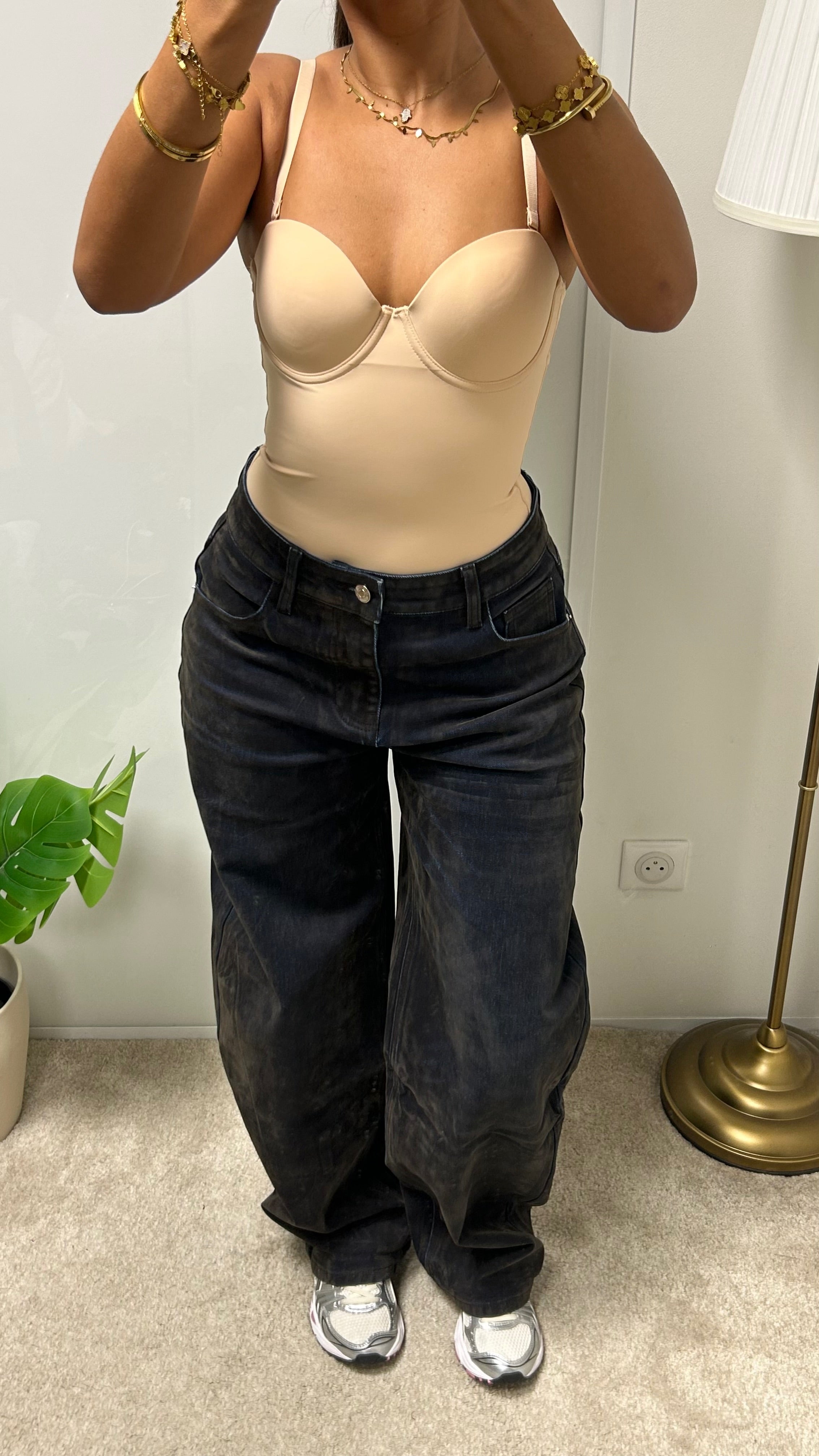 Jeans délavé Emma