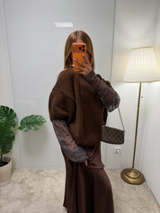 Pull dentelle Farah