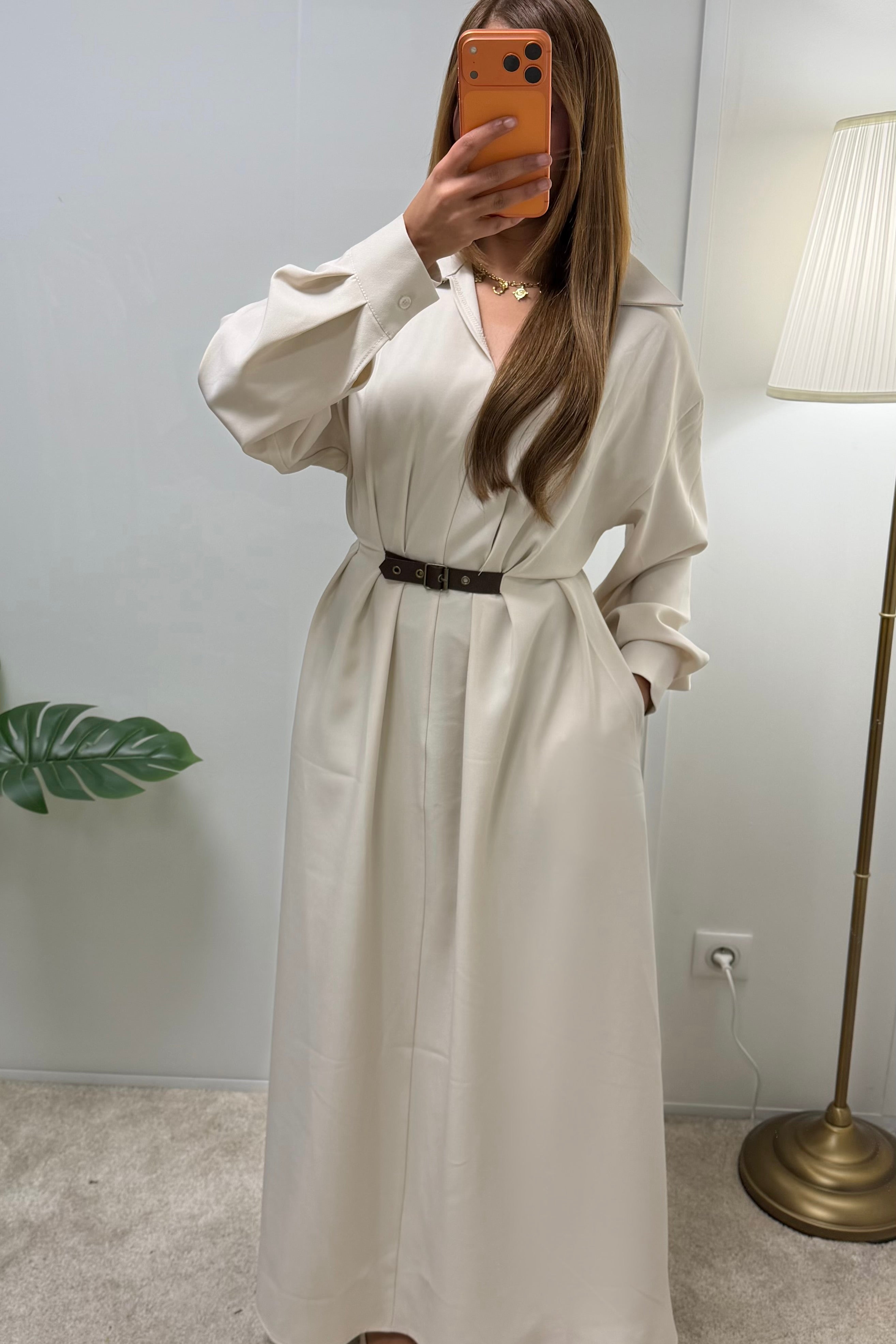 Robe Esma ajustable au dos