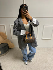 Blazer Asmaa rayures