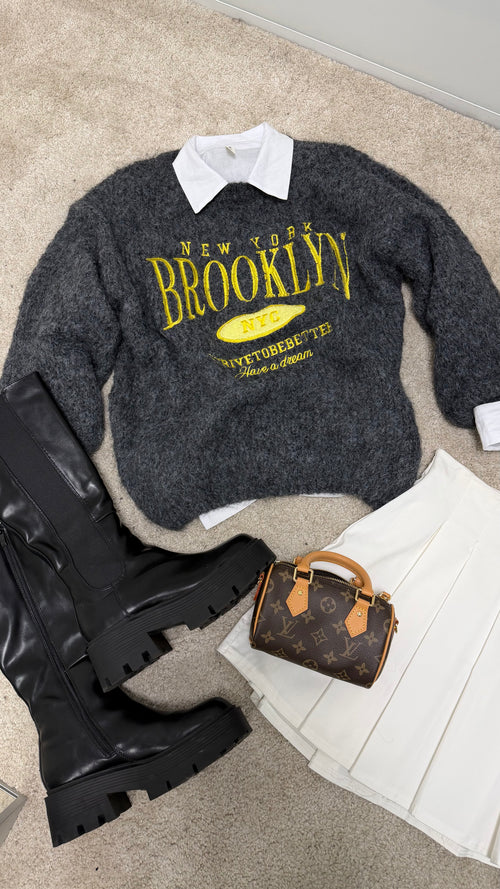 Pull en laine Brooklyn