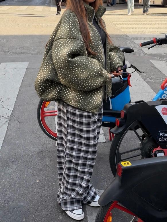 Veste bomber imprimée RÉÉM