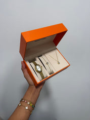 Coffret Bijoux Montre + Collier + Bracelet