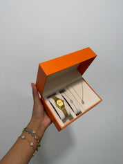 Coffret Bijoux Montre + Collier + Bracelet
