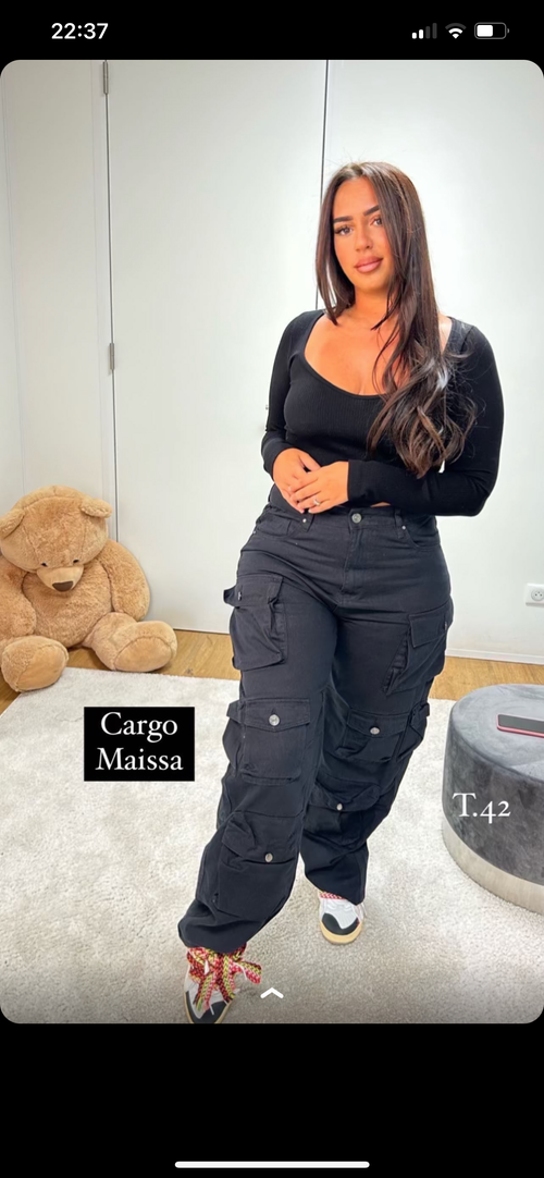 Cargo Maissa Noir A623