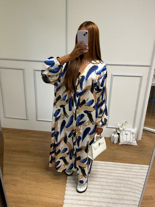 Robe Leya [BLEU FONCÉ]