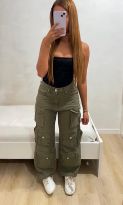 Cargo Maissa kaki A625