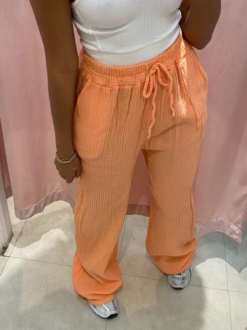 Pantalon Melanie Gaz de coton