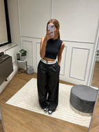 Pantalon Amel similicuir