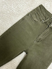 Jeans Slim basique kaki [ A597 ]