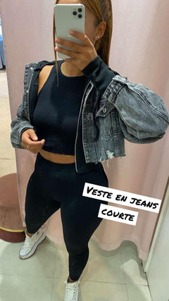 Veste en Jeans courte